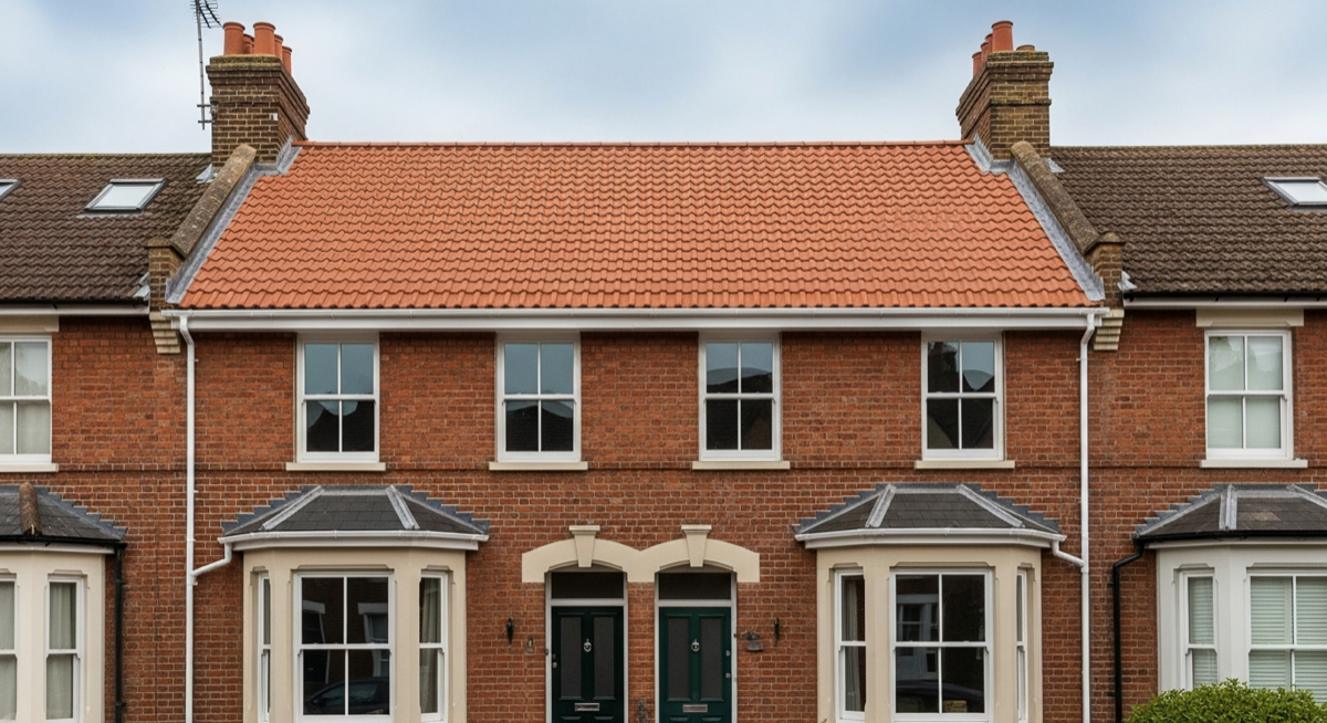 Chimney and ridge work in Hampshire