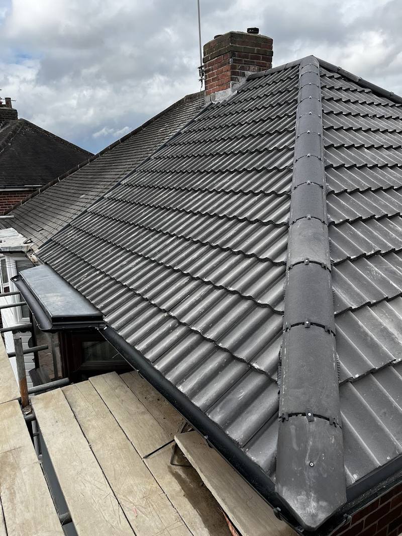 Full roof replacement by Tradeall