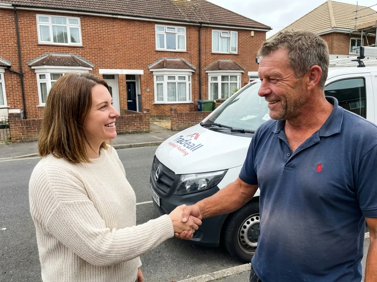 Emma T, a happy Tradeall customer in Southampton